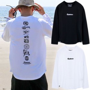 リアルビーボイス メンズ レディース RBV ラッシュ ガード ドライ ロングTシャツ LUSH GUARD DRY LONG T-SHIRTS スイムウエア 長袖 UVカ