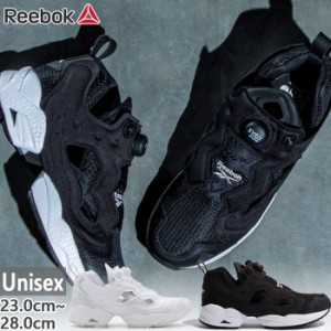 リーボック レディース インスタポンプフューリー 95 INSTAPUMP FURY スニーカー シューズ 紐靴 ホワイト 白 ブラック 黒 送料無料 Reebo