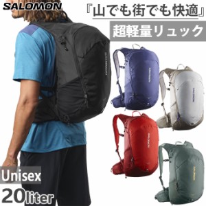 20L サロモン メンズ レディース トレイルブレイザー TRAILBLAZER 20 リュックサック デイパック バックパック トレイルランニング ブラ