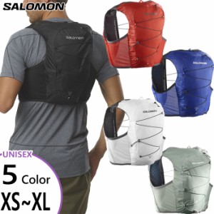 サロモン メンズ レディース アクティブ スキン Active Skin 8 Set ランニング ベスト バッグ 鞄 トレイルランニング トレラン ブラック 