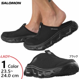 サロモン レディース リラックス スライド REELAX SLIDE 6.0 サンダル シューズ リカバリーシューズ ブラック 黒 送料無料 Salomon L4711