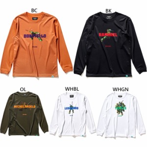 スポルディング ジュニア キッズ ロングスリーブ Tシャツ タートルズ キャラクターズ バスケットボールウェア トップス 長袖Tシャツ ホワ