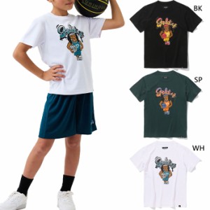 スポルディング ジュニア キッズ Tシャツ ビーグル グラフィティ バスケットボールウェア トップス 半袖Tシャツ ブラック 黒 送料無料 SP