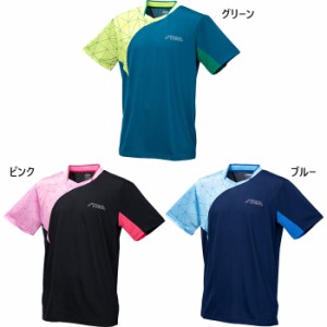 スティガ メンズ レディース 公認ユニフォーム ゲームシャツ STIGAシャツCN-II 卓球ウェア トップス 半袖Tシャツ 送料無料 STIGA CA43121