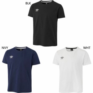 アンブロ メンズ コーチャーズ COACHERS Tシャツ サッカーウェア フットサルウェア トップス 吸汗速乾 UVカット ホワイト 白 ブラック 黒