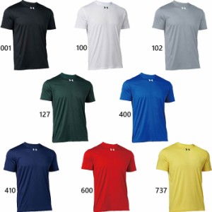 アンダーアーマー メンズ チームシャツ TEAM S/S SHIRT Tシャツ フィットネス トレーニングウェア トップス 半袖 丸首 軽量 速乾 送料無