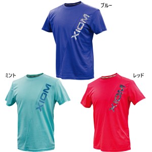 エクシオン メンズ レディース トリクシー Tシャツ 卓球ウェア トップス 半袖 送料無料 XIOM 801 802 803