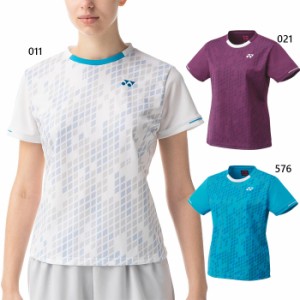 ヨネックス レディース ゲームシャツ テニス バドミントンウェア トップス 半袖Tシャツ 送料無料 YONEX 20670
