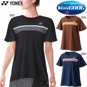 ヨネックス レディース ゲームシャツ テニス バドミントンウェア トップス 半袖Tシャツ 送料無料 YONEX 20731