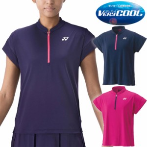ヨネックス レディース ゲームシャツ テニス バドミントンウェア トップス 半袖 UVカット 吸汗速乾 送料無料 YONEX 20696