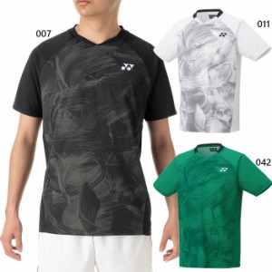 ヨネックス メンズ レディース ゲームシャツ フィットスタイル テニス バドミントンウェア トップス 半袖Tシャツ 送料無料 YONEX 10605