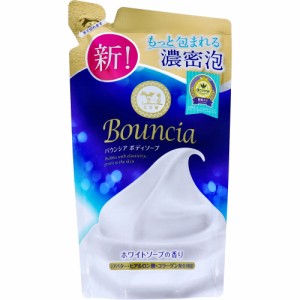 牛乳石鹸共進社 バウンシア ボディソープ ホワイトソープの香り 詰替用 360mL X4パック