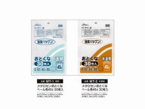 セイケツネットワーク 強化剤メタロセン配合 ペール用ごみ袋45L 厚み0.02mm 30枚入Ｘ30パック