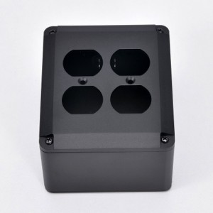 アルミ削り出し アルミシャーシ 4口タップ オーディオ用 電源タップ 電源box 自作diyにの通販はau Pay マーケット 粋 雑貨倶楽部 商品ロットナンバー