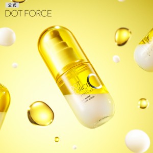 美容液 セラム ミルク ドットフォース ダブルリペア ツートン セラム DOT FORCE 毛穴 くすみ ビタミンC 45mL