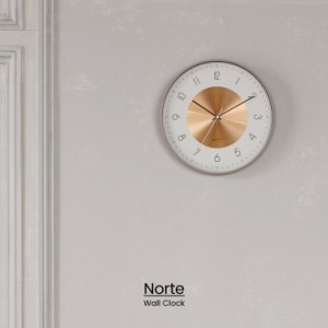 CL-4090 Norte ノルテ 壁掛け時計 掛け時計 時計 おしゃれ かわいい 一人暮らし お祝い ギフト 新築 インテリア 壁時計 ウォールクロック