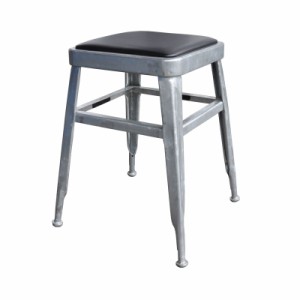 送料無料 LIGHT-45 STOOL H.D.GALVANIZED スツール チェア イス 椅子 カフェ ガーデングッズ テラス パーティー ガーデン チェアー ダル