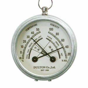 K925-1283RD THERMO-HYGROMETER ROUND 温湿度計ヤマトネコポスで1個までなら290円で送付 2個以上重量による最安値で送付  DULTON ダルト