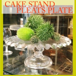 Cake stand pleats plate プリーツ ケーキスタンド コンポート キッチン cake ショコラティエ チョコレート ハロウィン DULTON ダルトン 