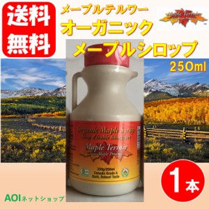 ポイント消化 送料無料 メープルテルワー オーガニック メープルシロップ 250ｍｌ コストコ お試し クーポン