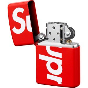 Supreme Logo Zippo シュプリーム ロゴ ジッポ オイル ライター 赤