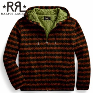 RRL ダブルアールエル スウェット パーカー メンズ ジャカードニット ジャージ フルジップ パーカー 新作 ヴィンテージ