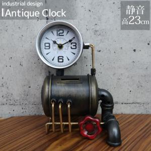 インダストリアル 時計型天板テーブル ローテーブル アイアン