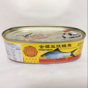 魚缶詰 豆鼓魚 うぐいとトウチのうま煮 184g　中華食材　中華物産    冷凍商品と同梱不可