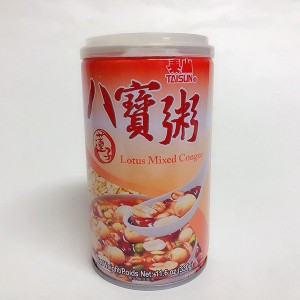 泰山蓮子八宝粥　蓮の実入りハッポウカユ　330g　台湾産　非常食　保存食　冷凍商品と同梱不可