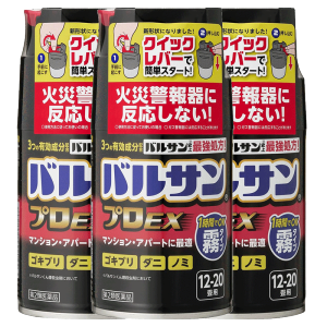 【第2類医薬品】【レック】バルサンプロEX ノンスモーク 霧タイプ 93g (12-20畳用) [3個セット]