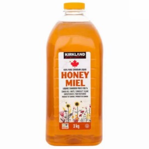 （カークランド ハニーミール はちみつ 3kg）HONEY MIEL 100% カナダ カナディアン ハチミツ ハニー パンケーキ コストコ 15241　