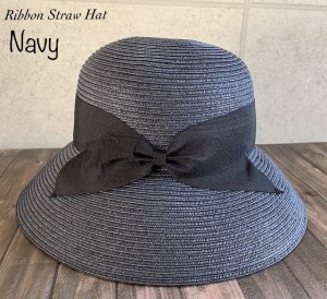 帽子7色展開　特価 つば広 ハット リボン キャペリン サイズ調整 折りたたみ　レディース　女優帽