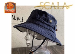 SALE 特価 帽子 SCALA BH56 スカラ ハット アンカー バケット UV対策 アウトドア キャンプ 登山 フェス 男女兼用 日よけ