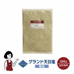 ゲランド天日塩≪粗塩≫500g メール便 送料無料 調味料 ソルト 塩 ミネラル フランス産 製パン 製菓 塩焼 パスタ 肉料理 魚介料理 和食 