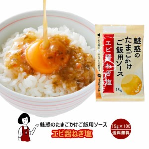 KP 魅惑のたまごかけご飯用ソース エビ醤ねぎ塩 20g×100袋／宅配便 送料無料 小袋 使いきり 調味料 お弁当 イベント 肉料理 野菜料理 魚