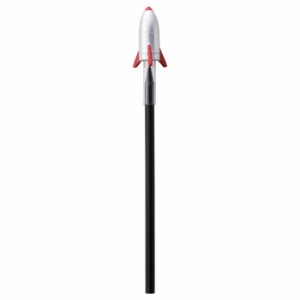 セトクラフト フィギュアペンシル ロケット R23-1004 鉛筆 キャップ付き 宇宙シリーズ【メール便送料無料】