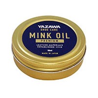 YAZAWA SHOE CARE ミンクオイル プレミアム 50ml ヤザワ シューケア レザーケア 靴 カバン ソファー ジャケット 革小物 革ジャン 衣類 ブ