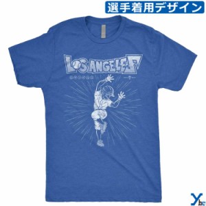 【大谷選手着用デザイン】大谷翔平 ドジャース ドラゴンボール風 Dodgers Los Angeles LA 半袖 T-Shirt RotoWear ybc