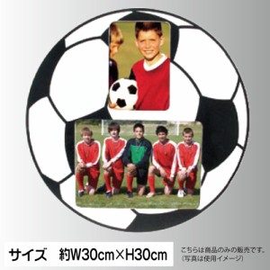 サッカー記念品　スポーツ　記念品　ボードフォトフレーム（サッカー）