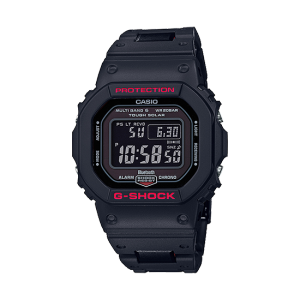 カシオ CASIO G-SHOCKGW-B5600HR-1JF スクエアデザイン 電波ソーラー腕時計 [ブラック x レッド]【新品・国内正規品】
