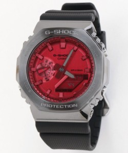 カシオ CASIO G-SHOCK GM-2100B シリーズ GM-2100B-4AJF [ブラック x レッド] ミッドサイズ デジタルアナログ 腕時計【新品・国内正規品