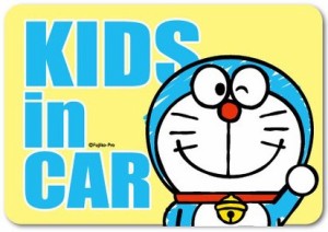 【メール便利用！送料無料】ゼネラル セーフィティサイン kids in car I’m DORAEMONドラえもん キッズインカーLCS-771