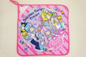 ナストーコーポレーション ループ付きハンドタオル デリシャスパーティプリキュア