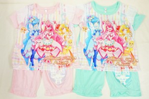 【メール便利用！送料無料】BANDAIデリシャスパーティ プリキュア勇気がでる光るパジャマ半袖光る勇気リング付き43506