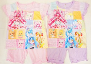 【メール便利用！送料無料】BANDAIデリシャスパーティプリキュア変わ~るチェンジングパジャマ半袖43507女の子100cm〜120cm