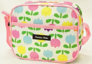 【メール便利用！送料無料】Hanna Hula ハンナフラ キッズショルダーバッグ(ホワイトチューリップ)CKSH-TU02(配送区分A)