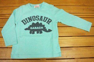 【メール便利用！送料無料】GARACH長袖Tシャツ 恐竜柄1711411