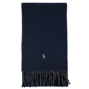 POLO RALPH LAUREN ポロラルフローレン マフラー 2023年-2024年秋冬新作 PC0455 Classic Reversible Scarf 男女兼用 リバーシブル 411 Na