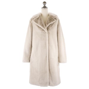 HERNO ヘルノ 2023年-2024年秋冬新作 フェイクファーコート GC000411D 12422 SOFT FAUX FUR レディース エコファー 1985 CHANTILLY ベー