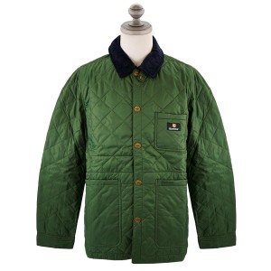 2023年秋冬新作 BARBOUR×MAISON KITSUNE バブアー×メゾンキツネ ジャケット MQU1735 X MK KENNING QUILT メンズ レディース コラボ キ